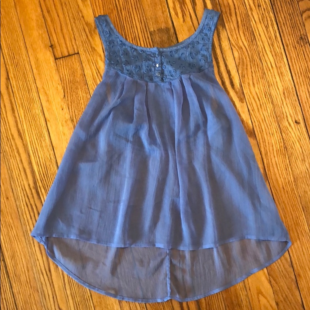 Light blue tank